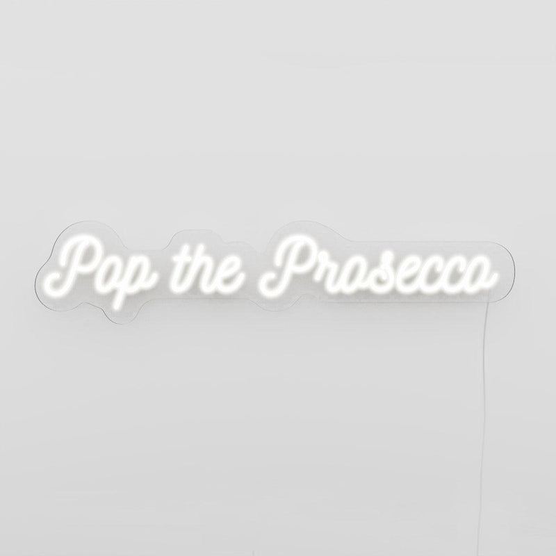 Insegna Luminosa LED POP THE PROSECCO Candyshock