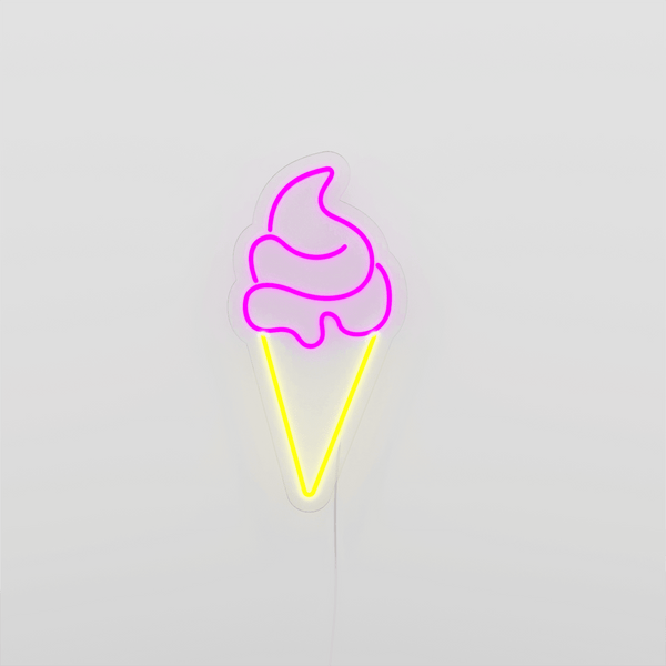 Insegna luminosa led Small Ice Cream Candyschock