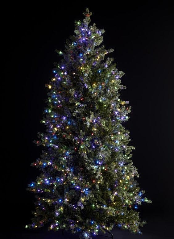 Albero di Natale PINO VERMONT H 120 cm con 500  LED EDG Enzo De Gasperi