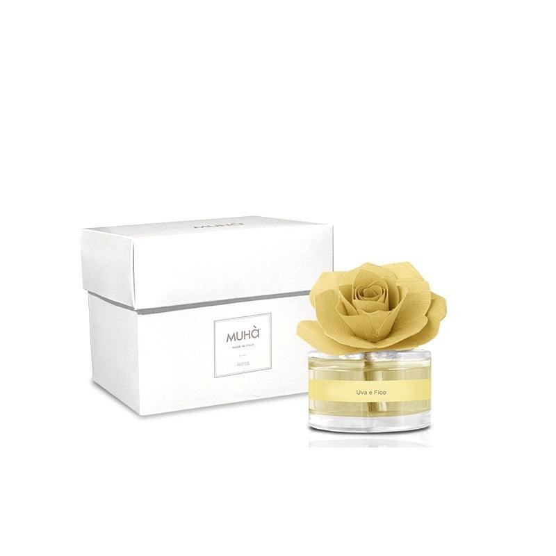Profumatore Ambiente bottiglia vetro Rose 50 ml. MUHA'
