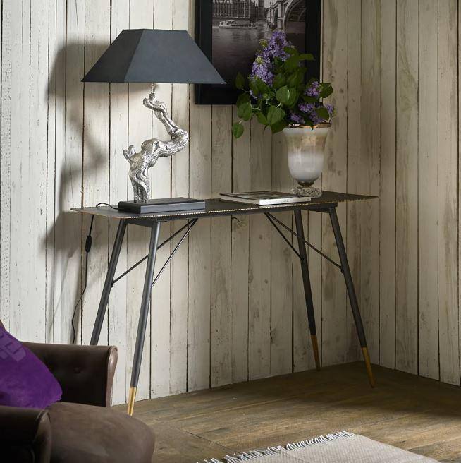 Consolle bifacciale in metallo Doris Lifestyle By Dialma Brown