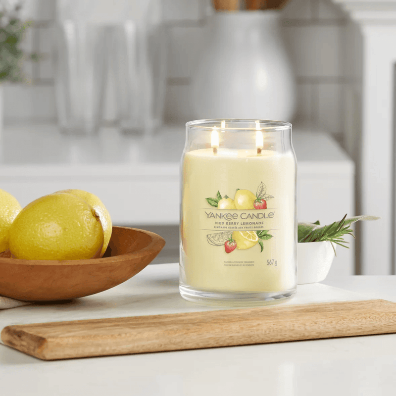 Candela Profumata Iced Berry Lemonade Yankee Candle