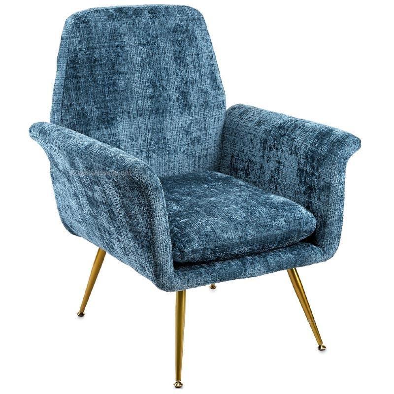 Poltrona Eva-Living struttura metallo/tessuto By Fade