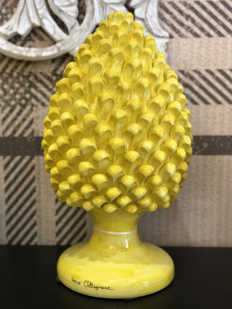 Pigna in ceramica Gialla Verus Caltagirone