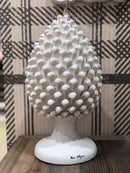 Pigna ceramica Bianco Lucido Verus Caltagirone