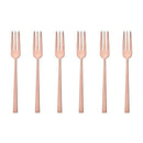 Set forchetta dolce 6 pezzi Rock PVD Copper Sambonet