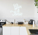 Insegna luminosa LED Medium Gin & Tonic Candyschock