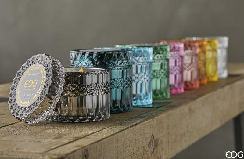 Candela in vetro profumata CRYSTAL  EDG Enzo De Gasperi