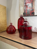 Bottiglia Vetro Rossa Mastercraft