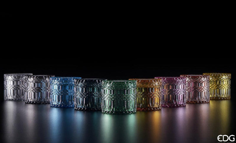 Candela in vetro profumata CRYSTAL  EDG Enzo De Gasperi