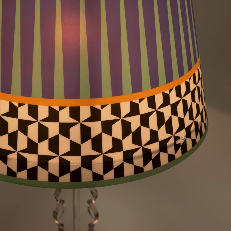 Lampada da Tavolo BRIGHELLA in cristallo acrilico  By Vesta