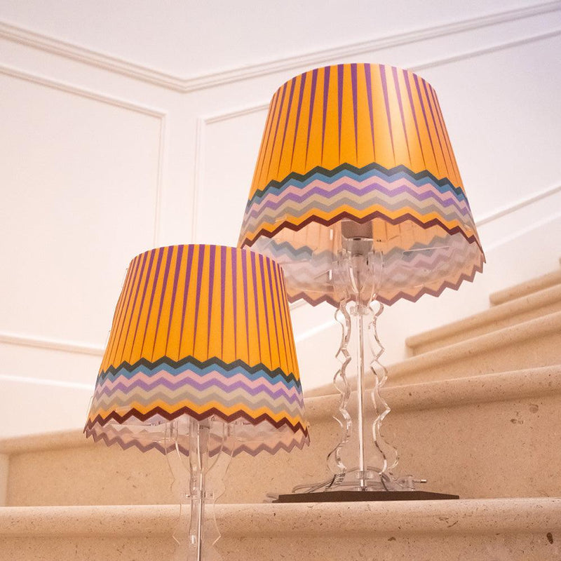 Lampada da Tavolo BRIGHELLA in cristallo acrilico  By Vesta