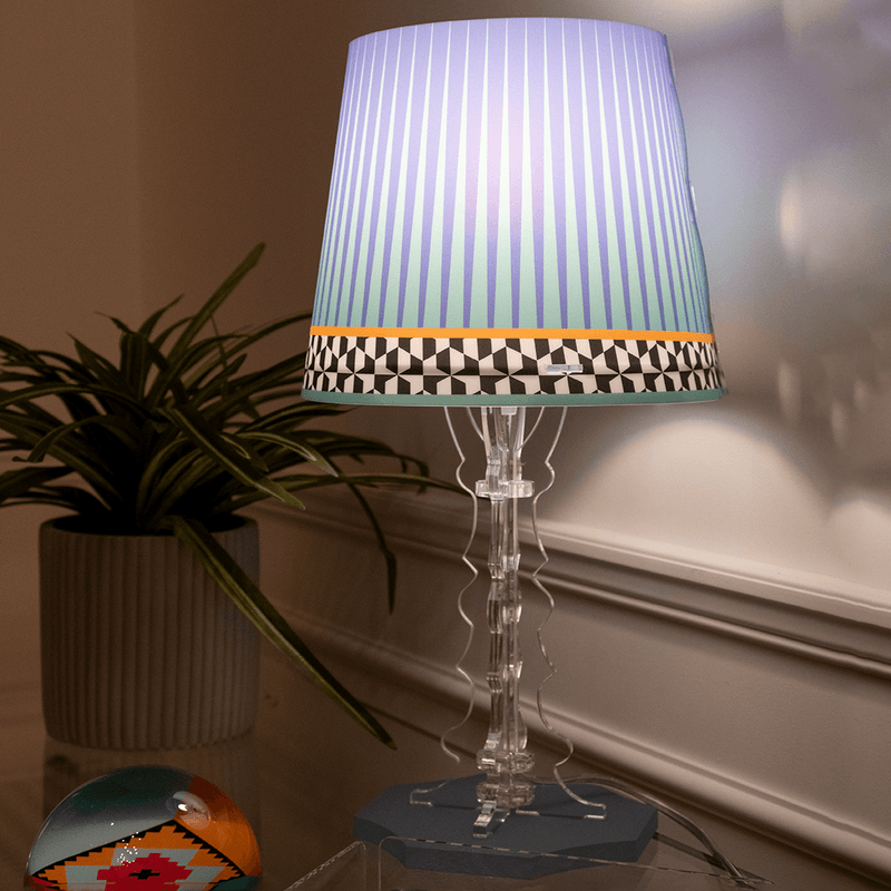 Lampada da Tavolo BRIGHELLA in cristallo acrilico  By Vesta