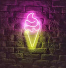 Insegna luminosa led Small Ice Cream Candyschock