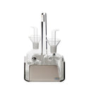 Menage da tavola a cestino LIKE WATER in cristallo acrilico By Vesta