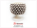 Vaso Cachepot Pigna in ceramica Ø 35 cm. Verus Caltagirone