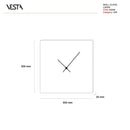 Orologio Grande in cristallo acrilico By Vesta