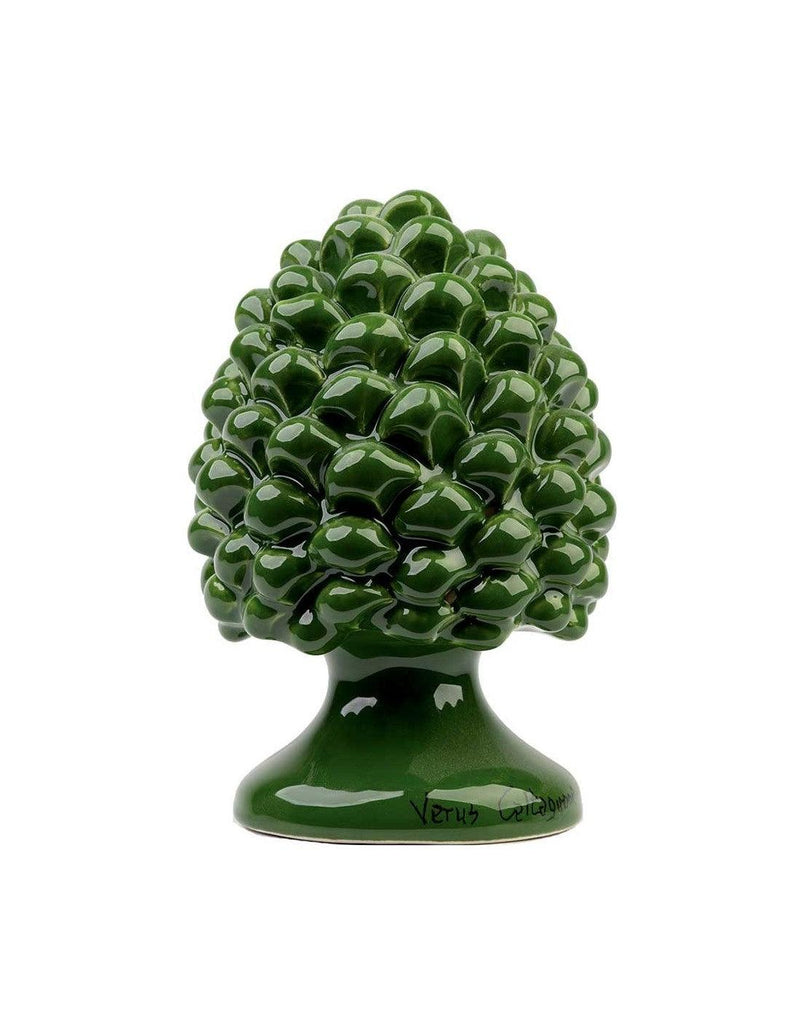 Pigna in ceramica  Verde Foglia Verus Caltagirone