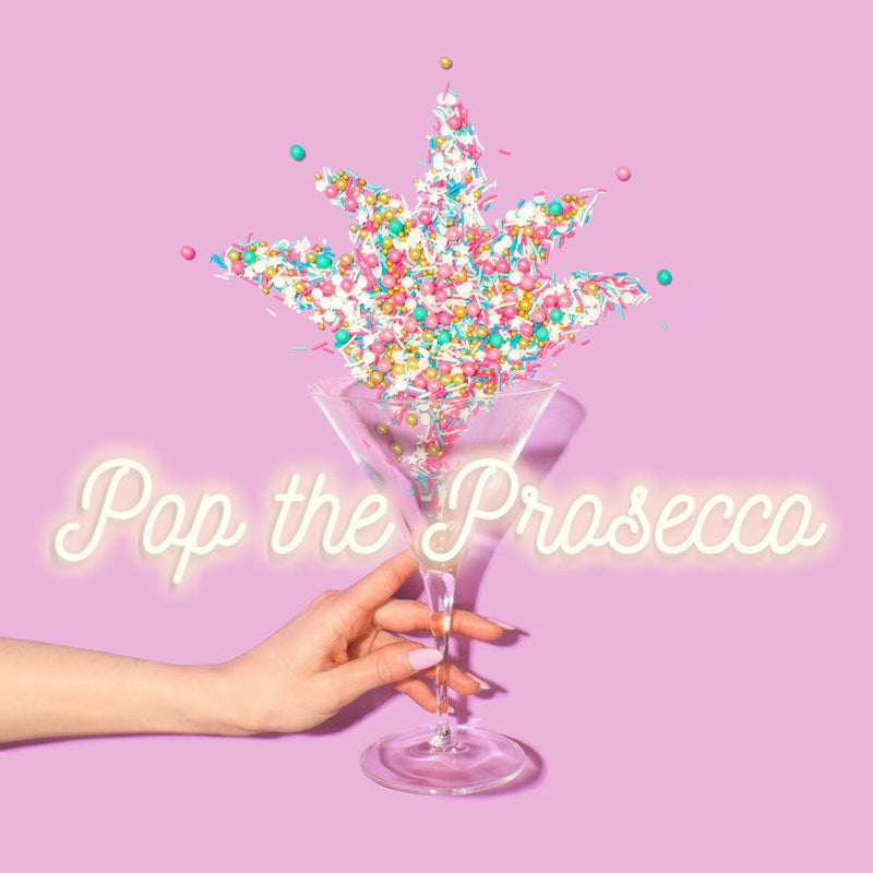 Insegna Luminosa LED POP THE PROSECCO Candyshock
