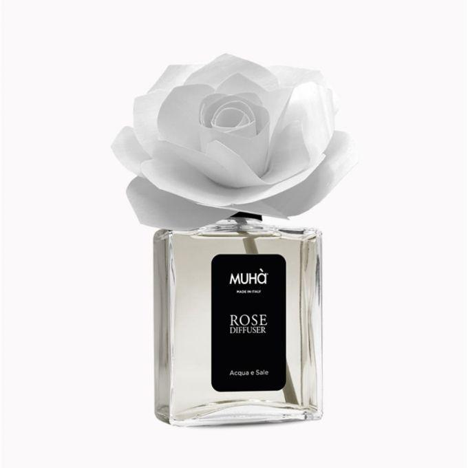 MUHA' Profumatore Ambiente bottiglia vetro Rose 200 ml.