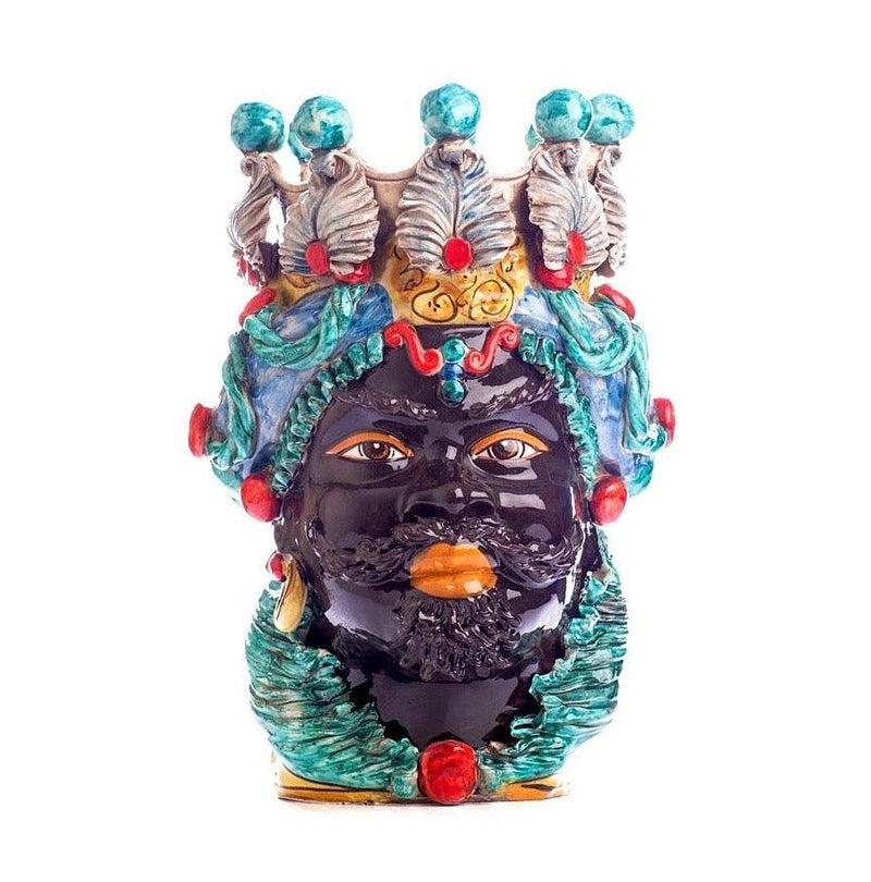 Testa Di Moro Ceramica Demetra Grande Verus Caltagirone