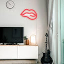 Insegna luminosa led Small Biting Lips Candyschock