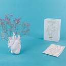 Vaso porcellana Love In Bloom Bianco SELETTI