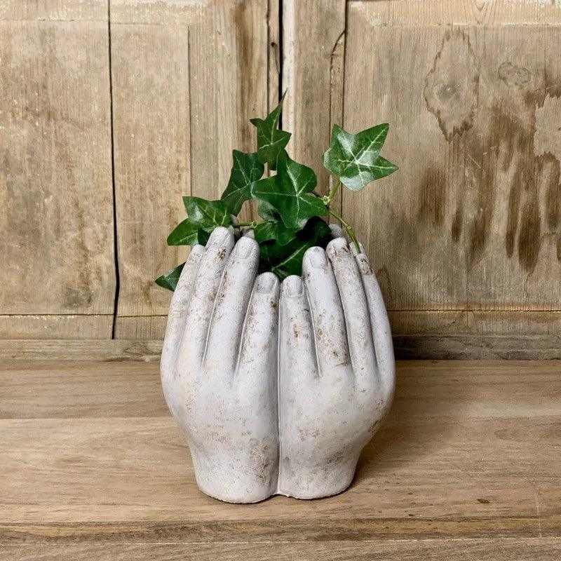 Vaso Cemento Mani By EDG Enzo De Gasperi
