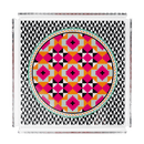 Vuotatasche quadrato in cristallo acrilico By Vesta