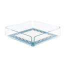 Vuotatasche quadrato in cristallo acrilico By Vesta