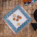 Vuotatasche quadrato in cristallo acrilico By Vesta